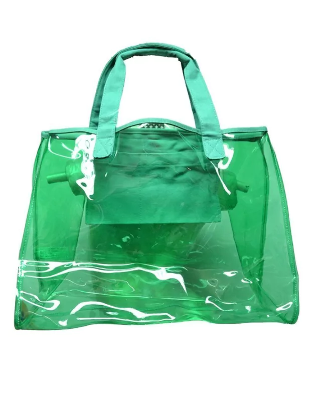 Bolso de playa transparente ANTEPRIMA — imagen 2