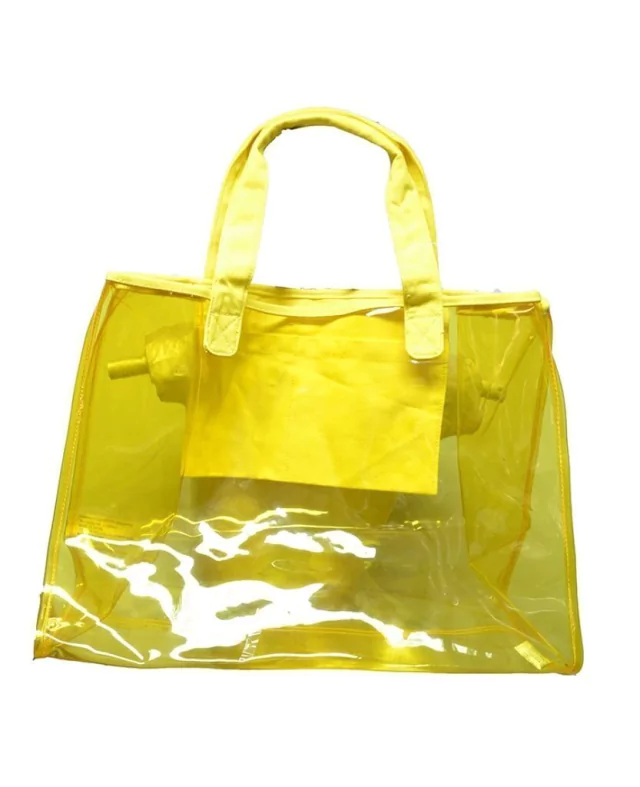 Bolso de playa transparente ANTEPRIMA — imagen 4