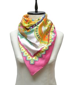 PAÑUELO TIPO SEDA DE 90 X 90 ESTAMPADOS VARIOS - ANTEPRIMA 