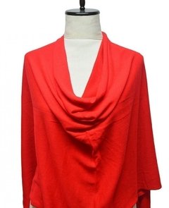 PONCHO TEJIDO IRREGULAR