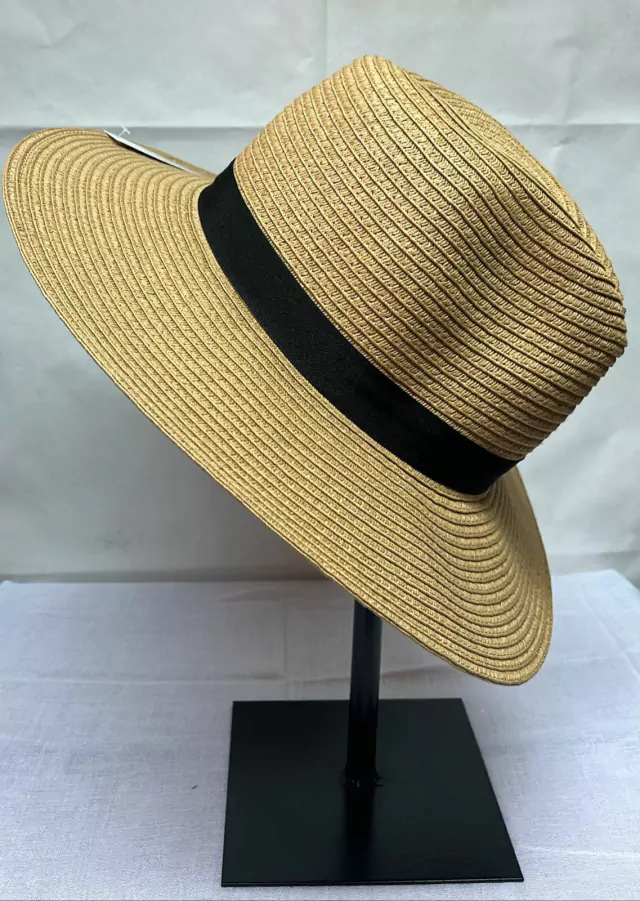Sombrero rafia tipo panamá — imagen 2