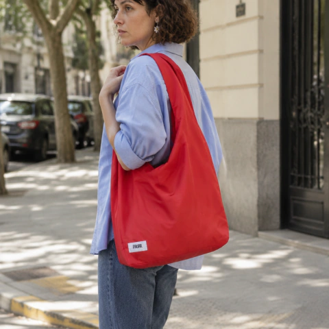 Cartera Nuda Roja