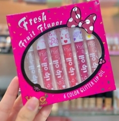 Brillos labiales frutales de color