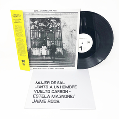 Vinilo America Invertida Jaime Roos y Estela Magnone - Mujer de Sal junto a un hombre vuelto carbón