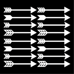Adesivo de Parede - Kit Flechas na internet