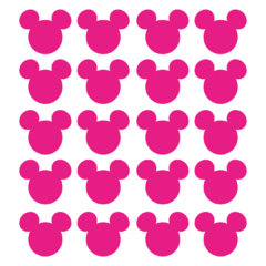 Adesivo de Parede Kit Orelhas Mickey - Loja ArteQueCola