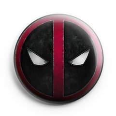 Boton Deadpool Simbolo