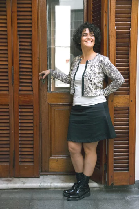 FALDA DALIA EVASÉ - Negro