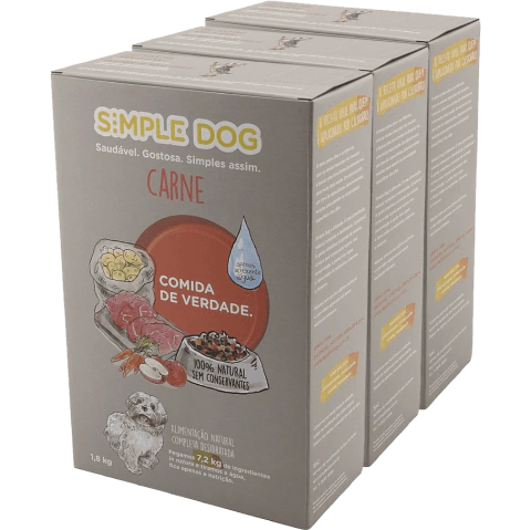 Combo Simple Dog Carne 5,4 kg