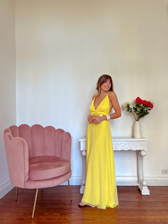 Vestido Felicia amarillo - Coronadas De Gloria