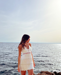 Vestido Positano blanco - tienda online