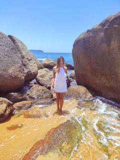 Vestido Panamá blanco - comprar online