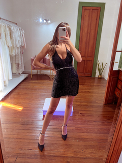 Vestido Positano negro - comprar online