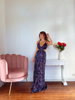 Vestido Versalles azul