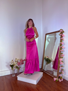 Vestido Florianopolis fucsia