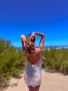 Vestido Maldivas plata - tienda online