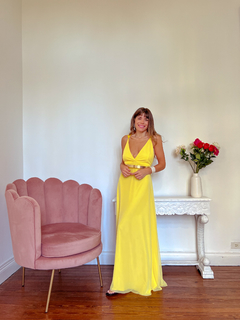 Vestido Felicia amarillo