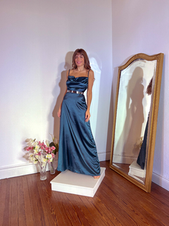 Vestido India verde inglés - comprar online