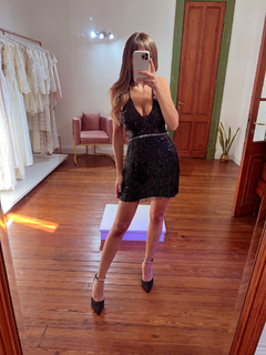Vestido Positano negro