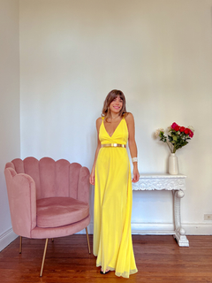 Vestido Felicia amarillo - comprar online