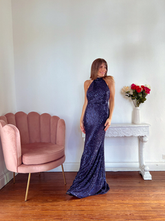 Vestido América azul na internet
