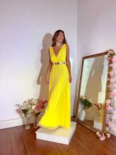 Vestido Toledo amarillo en internet