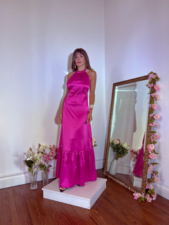 Vestido Florianopolis fucsia - Coronadas De Gloria
