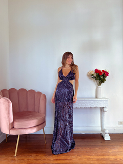 Vestido Versalles azul - Coronadas De Gloria