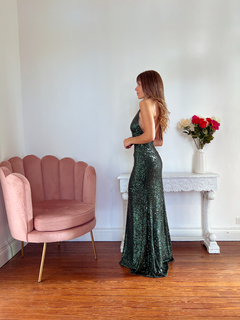 Vestido América esmeralda - tienda online