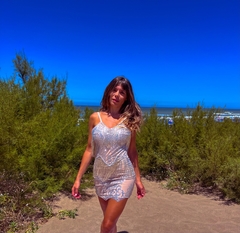 Vestido Maldivas plata - tienda online