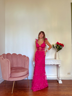 Vestido Ámsterdam fucsia - Coronadas De Gloria