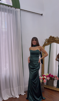 Vestido Gales verde - comprar online