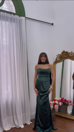 Vestido Gales verde