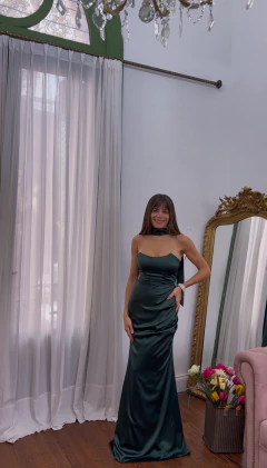 Vestido Gales verde - Coronadas De Gloria