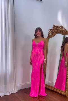 Vestido Fucsia - Coronadas De Gloria