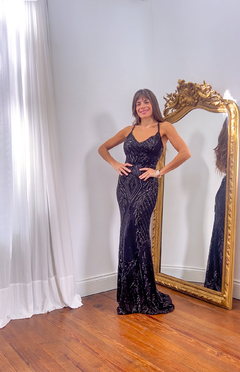 Vestido Menorca negro - Coronadas De Gloria