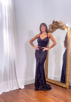 Vestido Menorca negro - comprar online