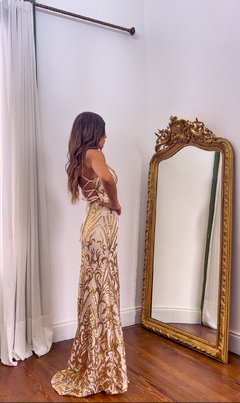 Imagem do Vestido Menorca dorado