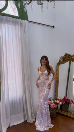 Imagen de Vestido México Nude Tornasol