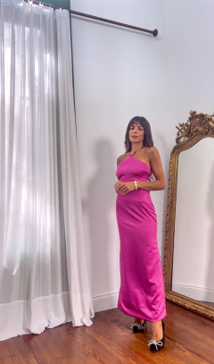 Vestido fucsia