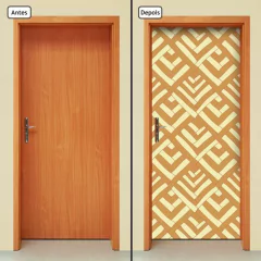 Adesivo Decorativo de Porta - Abstrato - 1407cnpt - comprar online