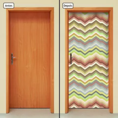 Adesivo Decorativo de Porta - Abstrato - 1784cnpt - comprar online