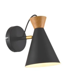 Aplique madera E-27 - comprar online