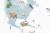 Wild watercolor map pastel - tienda online