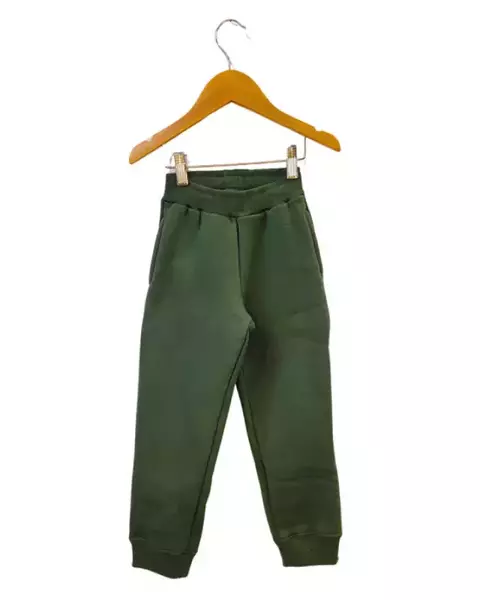 Jogging Rústico con Puño, Elástico en Cintura Liso Colegial - comprar online