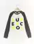 Remera de Algodón con Mangas Raglan Combinadas y Estampa Flúo - comprar online