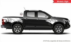 Kit adesivo Faixa Lateral Chevrolet Nova S10 High - comprar online