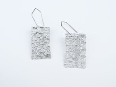 Aros Rústicos Plata 925