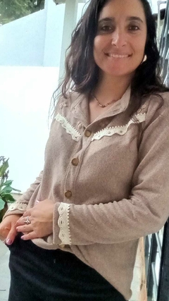 Camisa de lanilla bordado Étnica en internet
