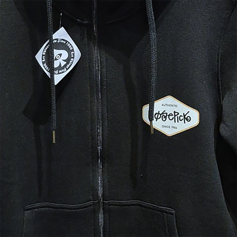 Canguro Iglú Full Zip Hexagono ch Negro - comprar online